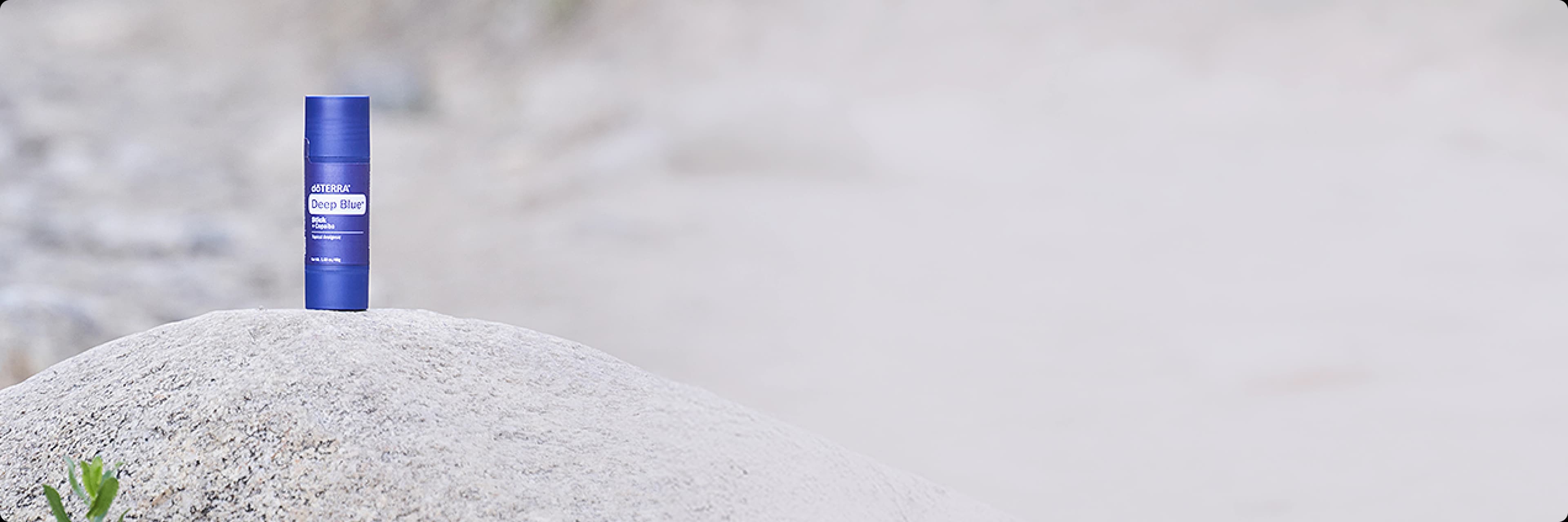 Mesajul emotional al batonului Deep Blue™ Stick + Copaiba 