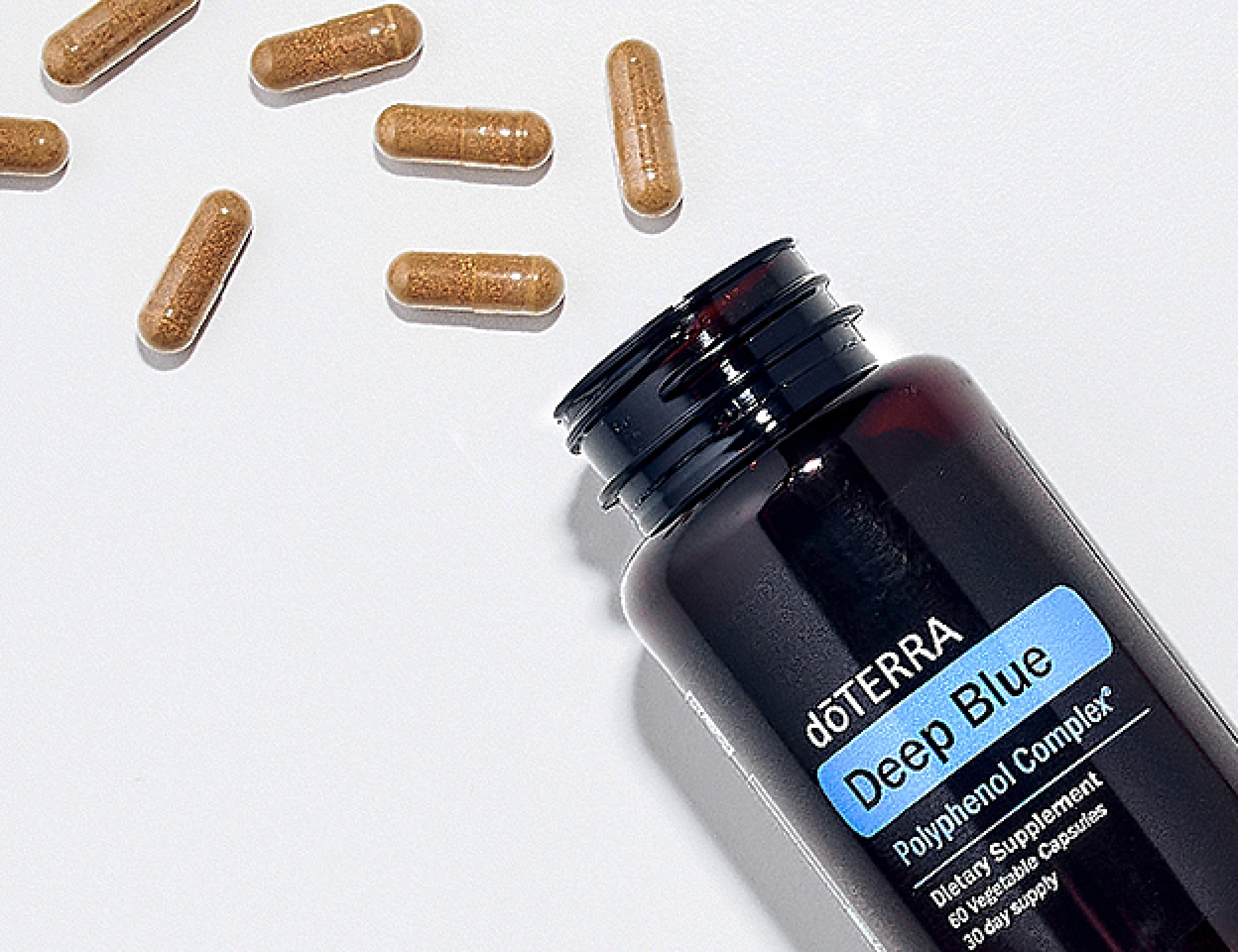 Avantajele si beneficiile suplimentului Deep Blue™ Polyphenol Complex 